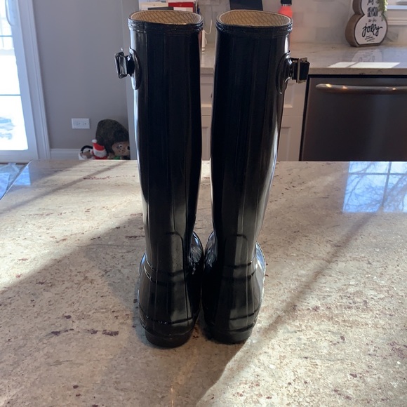 Original Tall Gloss Hunter Boots - Picture 5 of 10